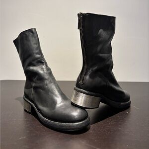 Guidi Metal Heel Boots – Women’s Size 38